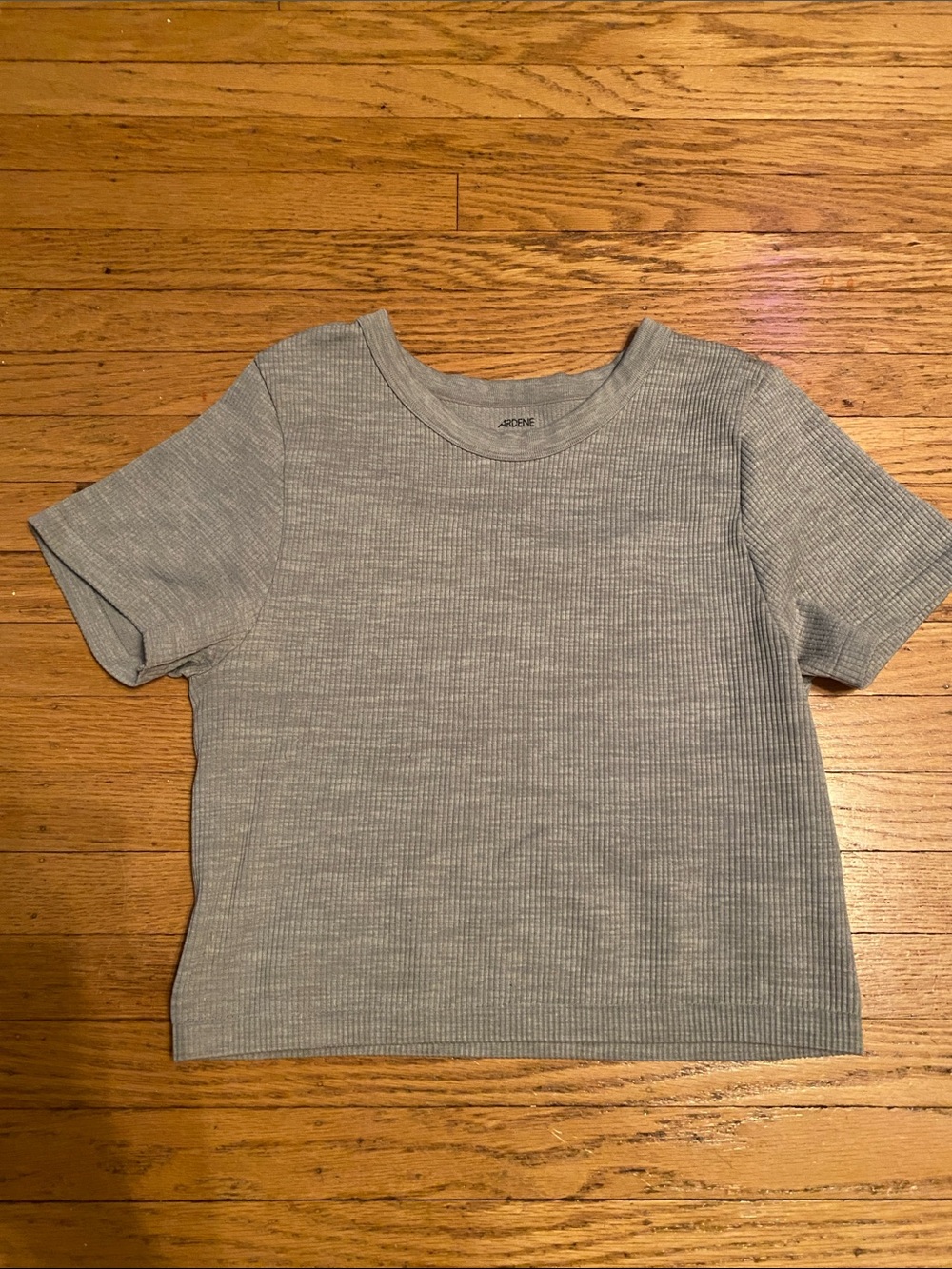 Grey Ardene Ribbed top